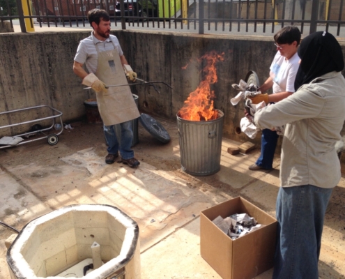 Raku Firing Workshop with Bradley B Raku Firing Workshop with Bradley B